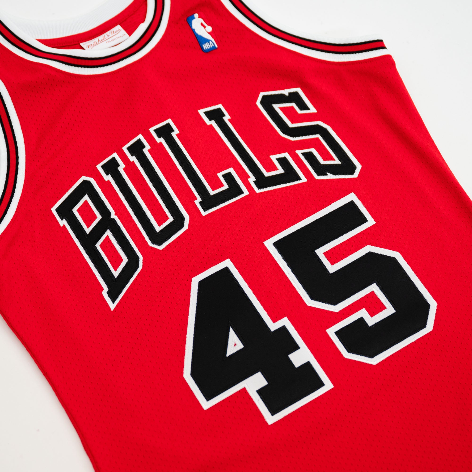 Chicago Bulls Michael Jordan 1994-95 Road 45 Authentic Jersey By