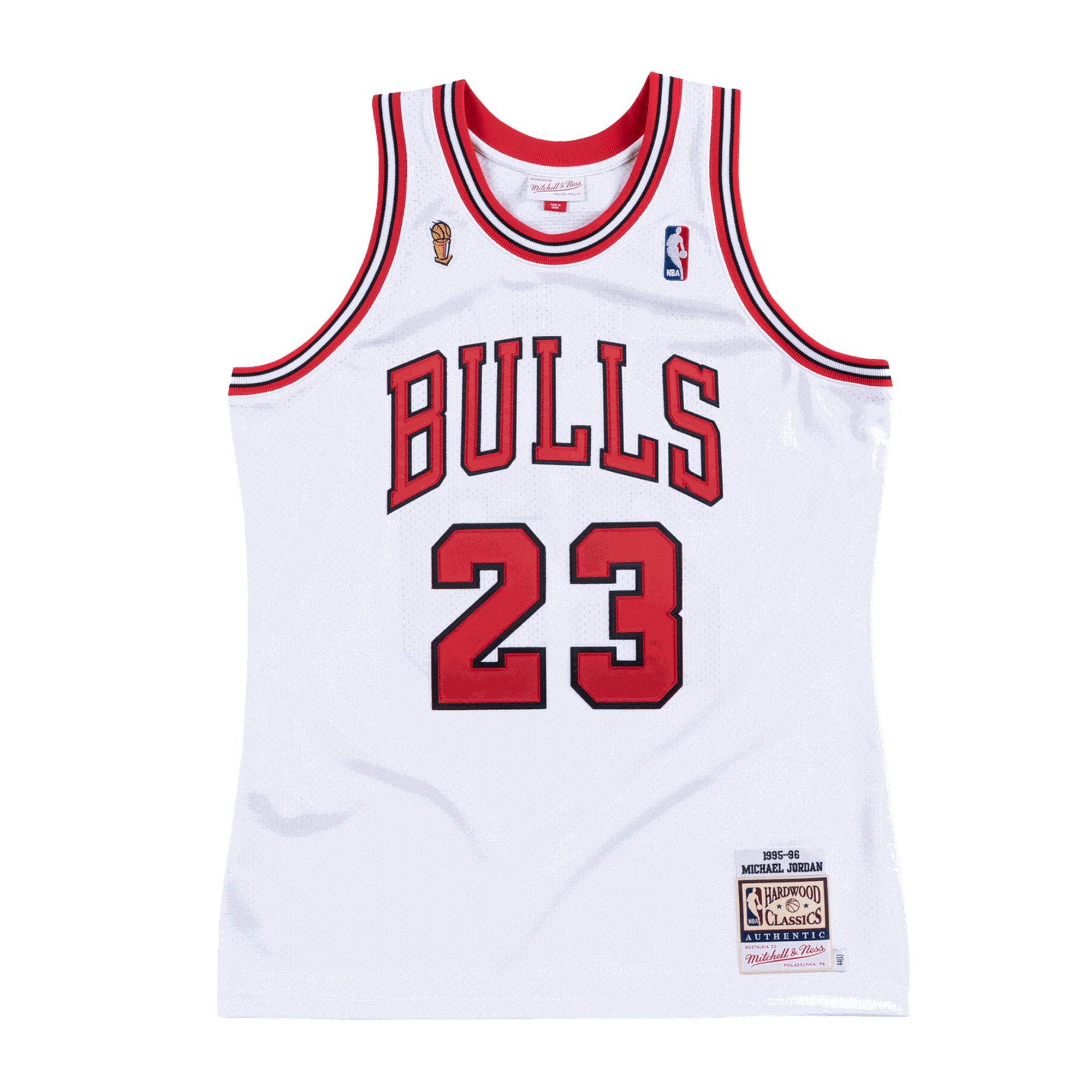 Mitchell & Ness Men's Chicago Bulls Michael Jordan Authentic Jersey - Red