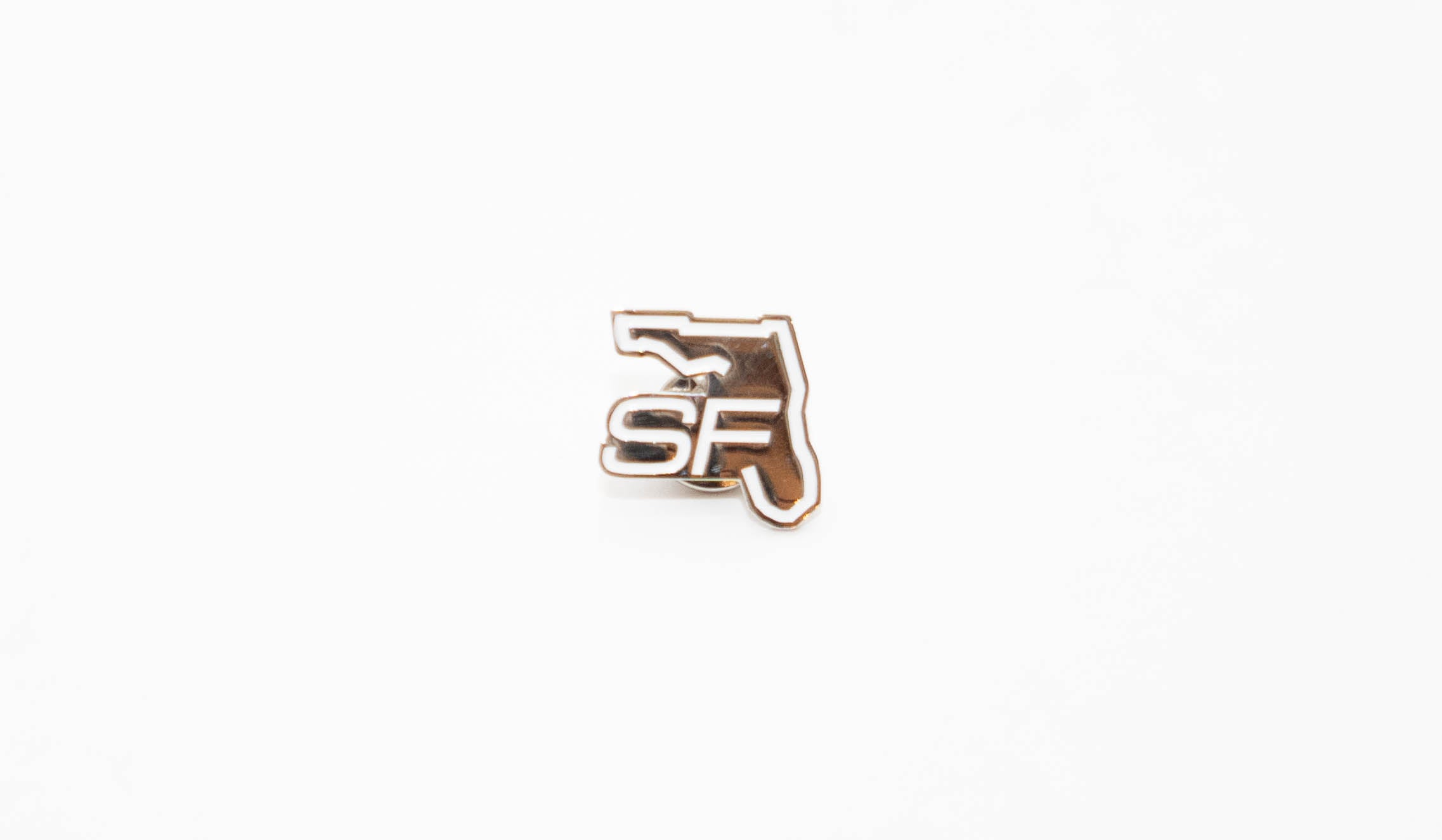 Sole Fly SF Florida Logo Gold Pin