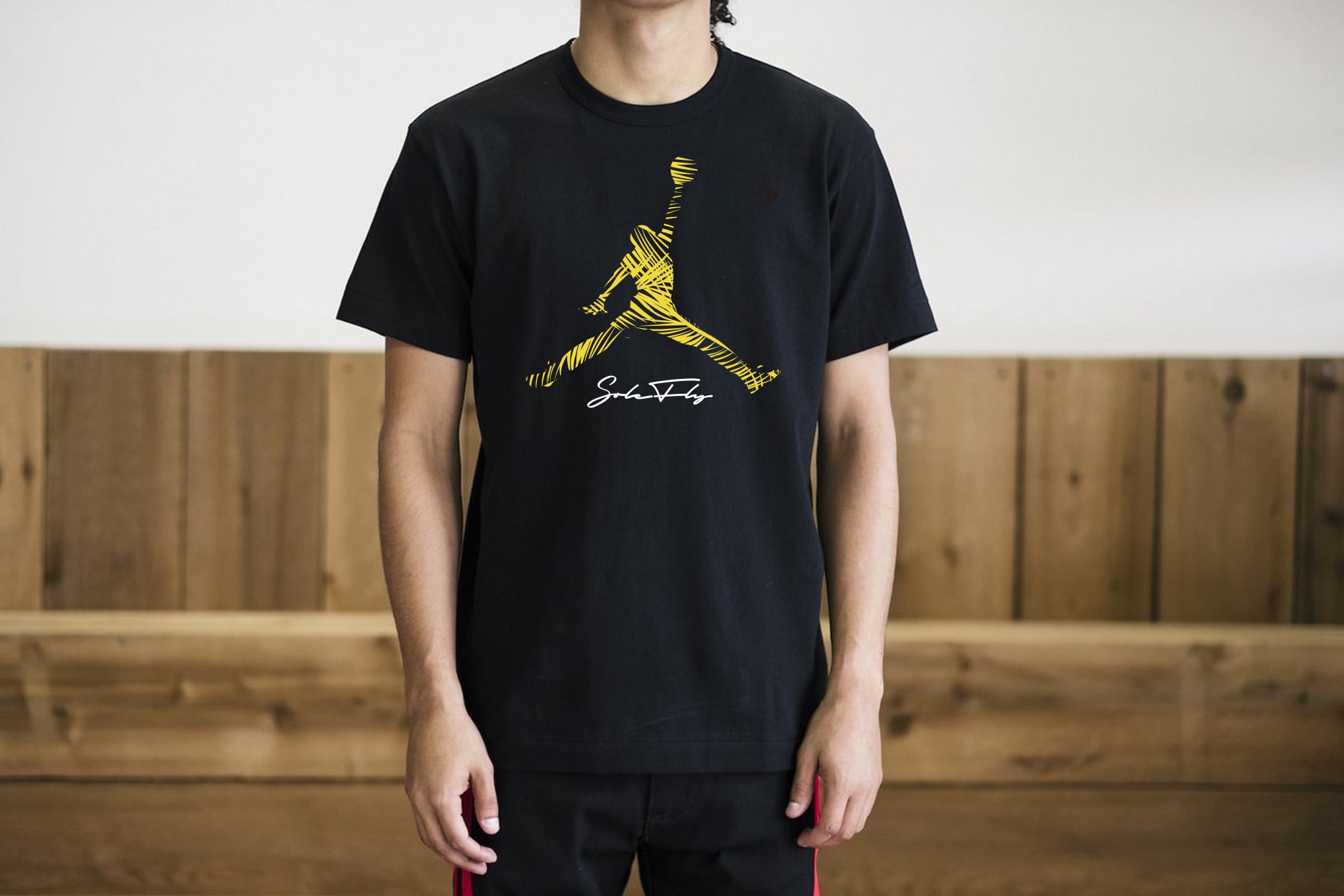 Sole Fly X Jordan AJ17 Palm Tee